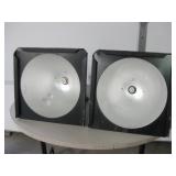 2 Working Overhead Theater / Stage Lights