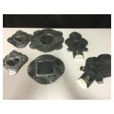 6 Jason Baca Stamped Tin Wall Decor Mirrors