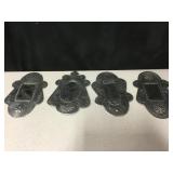 4 Jason Baca Stamped Tin Wall Decor Mirrors