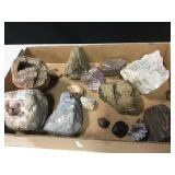 Box Of Crystals, Minerals & Geodes