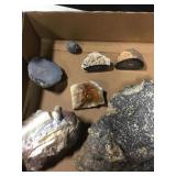 Box Of Crystals, Minerals & Geodes