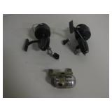 Lot Of 3 Fishing Reels , 2 Mitchell 1 Schumacher