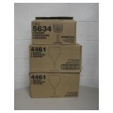 3 Boxes Of Wine Glasses - 3 Dozen