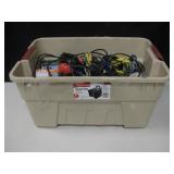 Tub Of Assorted Cords - Some NIP