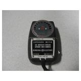 Vtg General Electric DW-68 Light Meter - Works