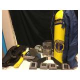 Scuba diver Lot Lead Belt  Aluminum Tank etc...