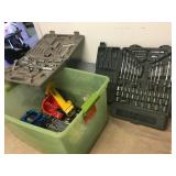 Green Tub Of Tools