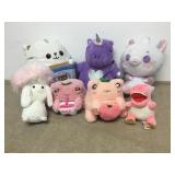 Unusual Plush Stuufed Unicorn BackPack Latte Kitty
