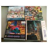 FUn Puzzles Cat Vs Godzilla Etc