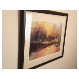 AHF Striffilino Autumn Leaves Watercolor Print 44"