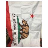 New Heavy Duty Double Sided California State Flag
