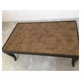 Faux StoneTop Metal Leg Mexican Coffee Table