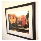 AHF Striffilino Autumn Leaves Watercolor Print 44"
