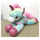 Glittery 24" Rainbow Unicorn Plush Super Soft Stuf