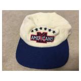 Vtg Ebbets Field Flannal Baseball Cap READ
