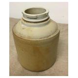 Antique Stoneware Canning Jug No Lid