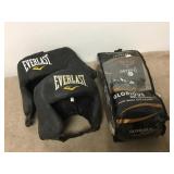 New JAYEFO 16OZ Gel Boxing Gloves & Head Gear