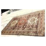 Handwoven Oriental Wool Pile Rug 8