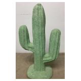 20" Plaster Crete Southwest Faux Cactus