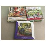 500 Piece Puzzle Boxes Collection