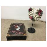 Love Never Dies Ribcage Resin Love Decorations