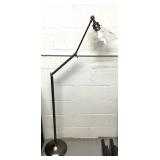 Clear Glass Lamp Shade Multi Adjustable Floor Lamp