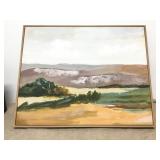 24"x30" Textured Wall Landscape Painting Target