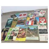 Vtg Collection Of Paper Road Maps 40s 50s 60s