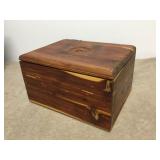 Handmade Wood Cedar Box AS Seen