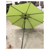 Lime Green 7 Foot Patio Umbrella