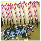 Led Yard Candy Cane Lights & Strands Of Led Lights