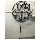 5 ft Double Sided Metal Wind Activated Whirly Gig