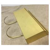 Vintage Brass Mailbox Wall Mount