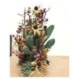 Southwest Decorative Fake Cactus Dry Arrangement