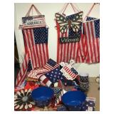 Yayyyyyy America 4th Of July Decoration Lot #1