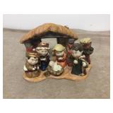 Small Ceramic Nativity Set