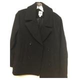 Gap Womans Sz Small Wool Blend Overcoat