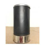 Vtg Bullet Steel Stainless Smoker Ashtray Stand