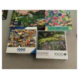 1000 Piece Puzzle Collection Floral Etc