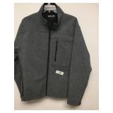 New Kirkland Sz Large Gray Jacket