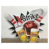 Vintage Coors Light Strike Bowling Beer Sign