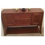 Solid Wood Sideboard Buffet Table Side Table Hutch