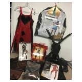 Halloween Costumes Lady Dead Pool Etc