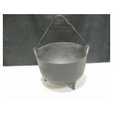 Antique 3-Legged Cast Iron Pot Or Cauldron Antique 3-Legged Cast Iron Pot Or Cauldron