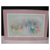 Framed Pencil Signed H/C Edition Print 38" x 26"