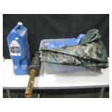 Tub w/ Outdoor Gear - Golf Ball Shagger, Tarps etc Tub w/ Outdoor Gear - Golf Ball Shagger, Tarps etc