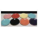 8 Homer Laughlin Fiesta 10.5" Plates 8 Homer Laughlin Fiesta 10.5" Plates