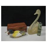 Anthony Freeman McFarlin Lucite Bird & More