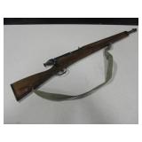 Vintage Toy Army Rifle w/ Wood Stock - 28.5" Long