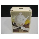 Lenox NIB Butterfly Meadow Stackable Tea Set